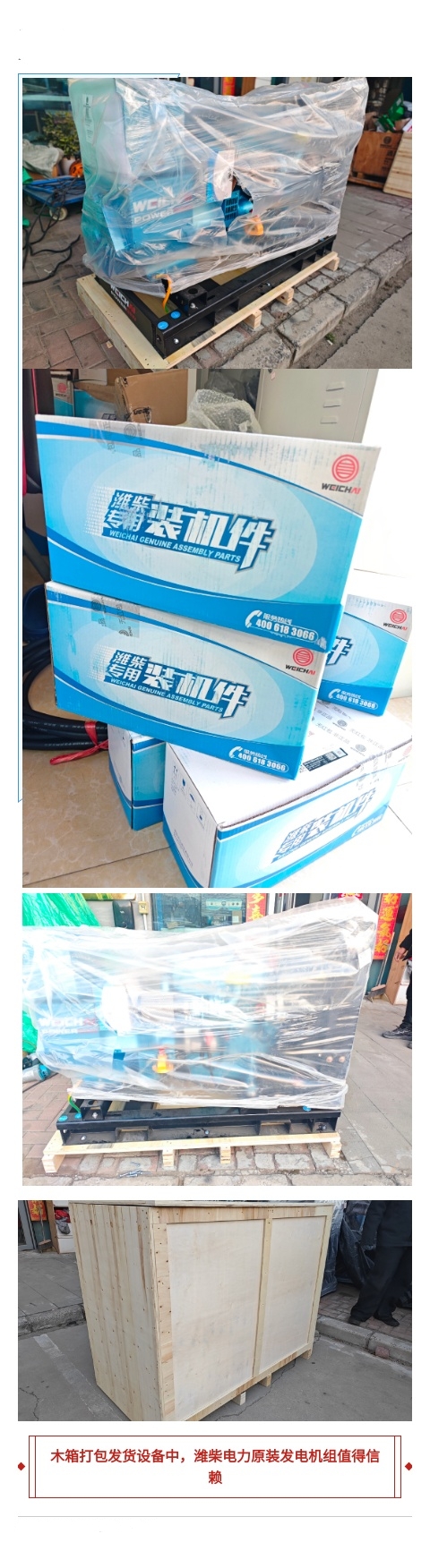 某工地国外项目发电使用